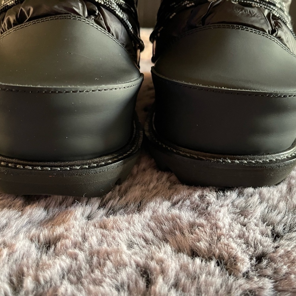 SACAI Hiking Black Snow Boots Size 37 - Picture 14 of 16